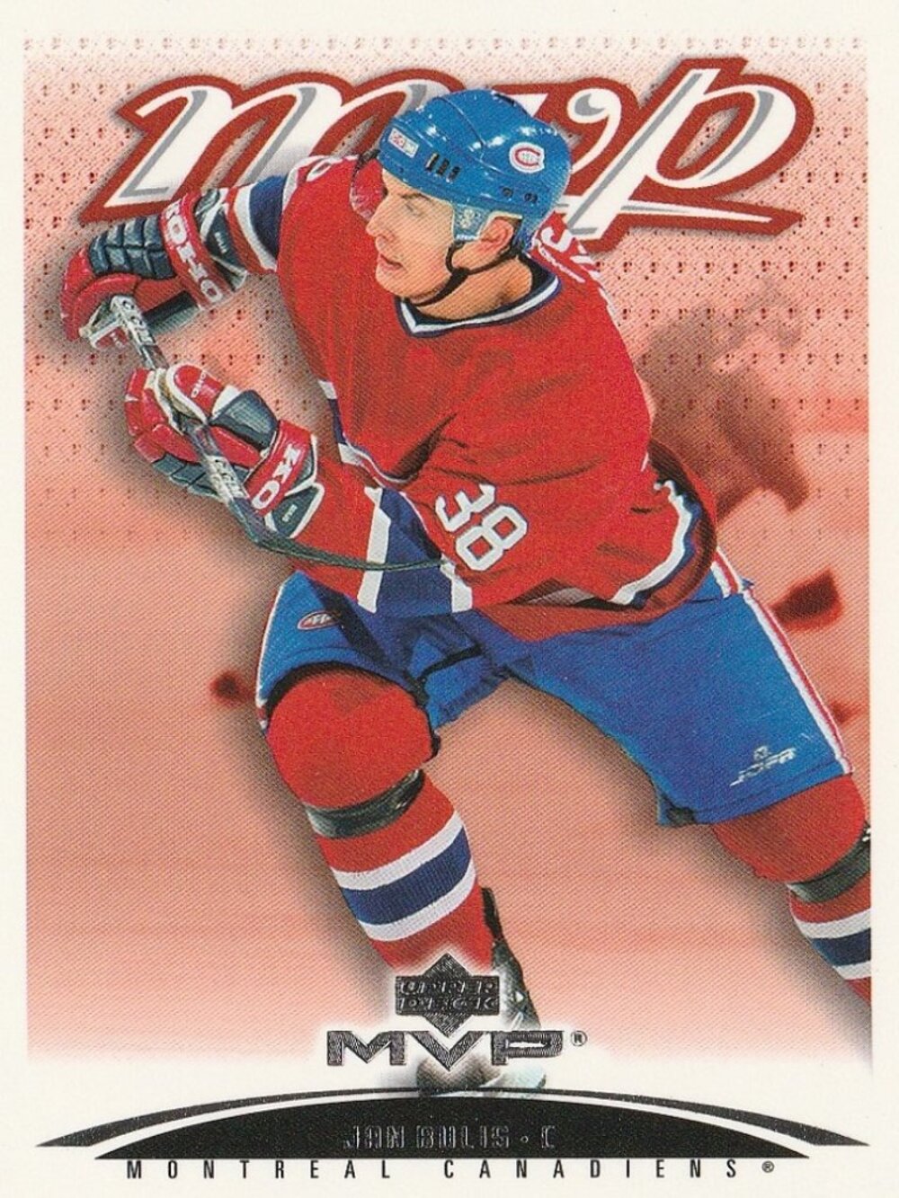 Jan Bulis - 2003 Upper Deck MVP Hockey Card